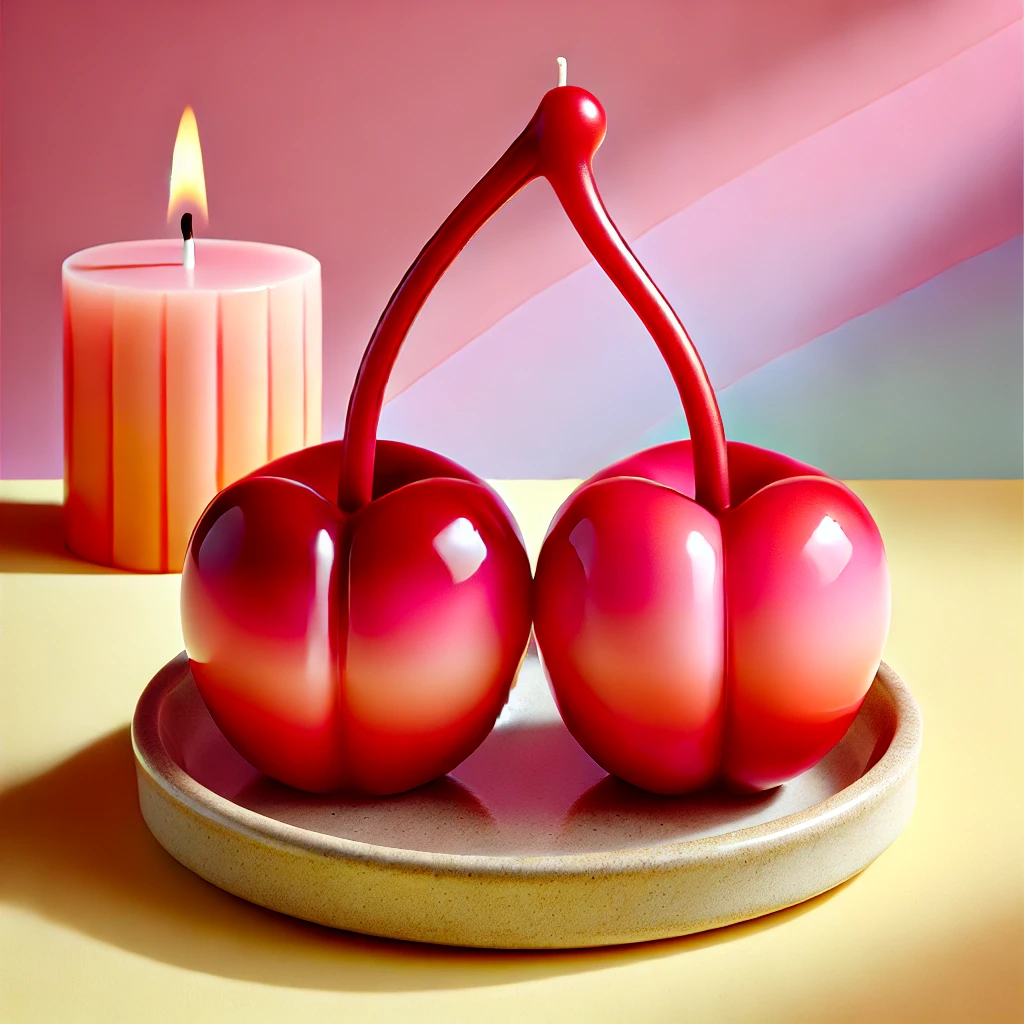 Cherry candle